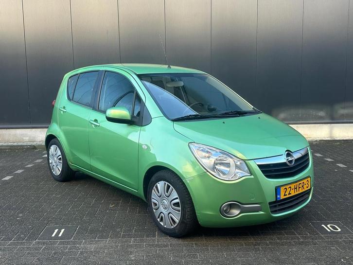 Opel Agila 1.2 Enjoy* Airco* 1 Eig.* Dealer onderh.* N.A.P.!, Auto's, Opel, Bedrijf, Te koop, Agila, ABS, Airbags, Airconditioning