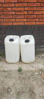 25 liter jerrycans, Tuin en Terras, Regentonnen, Minder dan 75 liter, Ophalen, Zo goed als nieuw, Hout