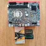 mITX moederbord + CPU + 8GB geheugen (nieuw), Computers en Software, Moederborden, LGA 115x, Nieuw, DDR3, Ophalen of Verzenden