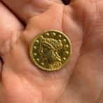 1904 US $2.50 Liberty Head Gouden Munt -Very Fine (VF) staat, Postzegels en Munten, Munten | Amerika, Ophalen of Verzenden, Noord-Amerika