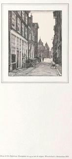 Amsterdamse Dijkstraat - Wenckebach 1970, Antiek en Kunst, Kunst | Etsen en Gravures, Ophalen of Verzenden