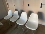 Oroginele Vitra Eames stoelen, Huis en Inrichting, Stoelen, Ophalen, Kunststof, Wit, Zo goed als nieuw