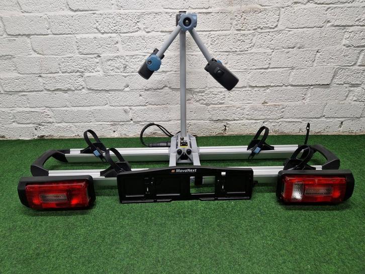 Nette MovaNext Lux fietsendrager lichtgewicht en inklapbaar, Auto diversen, Fietsendragers, Zo goed als nieuw, Trekhaakdrager