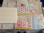 Grote partij scrap spullen, Hobby en Vrije tijd, Scrapbooking, Ophalen of Verzenden, Nieuw