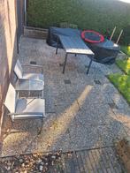 Grindtegels ca 18m2, Ophalen, Gebruikt, 10 m² of meer, Beton