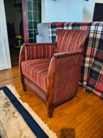 vintage clubfauteuil stoel art deco Scandinavisch klassiek, Huis en Inrichting, Fauteuils, Ophalen, Gebruikt, 75 tot 100 cm