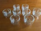 set van 8 espresso glaasjes dubbelwandig glas, Glas of Glazen, Ophalen of Verzenden, Overige stijlen, Glas