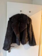 Bershka Jas Jack met imitatiebont bruin, Ophalen of Verzenden, Nieuw, Maat 36 (S), Bruin