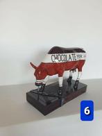 Zeer mooie "chocoholic" koe uit de Cow Parade op plateau, Antiek en Kunst, Ophalen of Verzenden