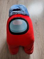 Among Us knuffel 30 cm, Ophalen of Verzenden, Zo goed als nieuw, Overige typen