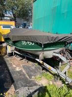 Quicksilver 450 SF consoleboot 30PK Honda met Trailer, Watersport en Boten, Ophalen, 10 tot 30 pk, Gebruikt, Aluminium