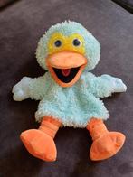 Nieuwstaat Sesamstraat Pino handpop knuffel, Ophalen of Verzenden, Zo goed als nieuw