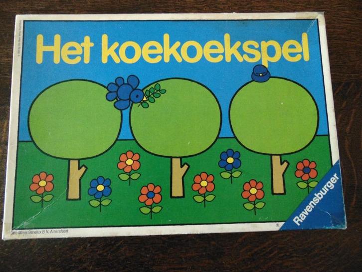 Vintage Het Koekoekspel van Ravensburger 1980, Hobby en Vrije tijd, Gezelschapsspellen | Bordspellen, Gebruikt, Een of twee spelers