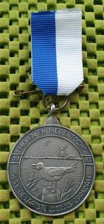 Medaille :  W.S.V. de laatste loodjes Zaandam 1983., Postzegels en Munten, Ophalen of Verzenden, Overige materialen, Nederland