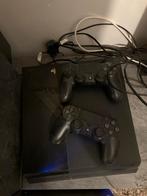 Playstation 4 met 2 controllers en spellen, Spelcomputers en Games, Ophalen of Verzenden, Gebruikt, Met 2 controllers, Met games