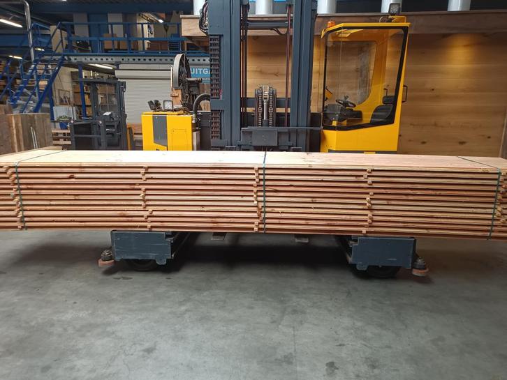 Douglas Zweeds rabat 25/11X195 MM, Doe-het-zelf en Verbouw, Hout en Planken, Nieuw, Plank, Overige houtsoorten, 300 cm of meer