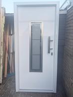 Aluplast Toegangsdeur -104 breed en 218 hoogte- Geïsoleerd, Doe-het-zelf en Verbouw, Deuren en Horren, Ophalen, Kunststof, 120 cm of meer