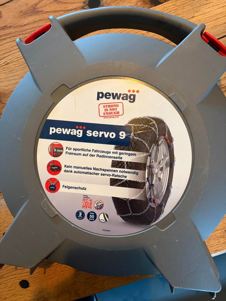 Pewag Servo 9 Sneeuwkettingen RS9 77 - Nooit Gebruikt!, Auto diversen, Sneeuwkettingen, Ophalen of Verzenden, Nieuw
