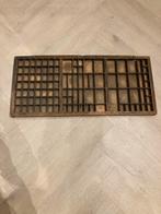 Antieke letterbak, Antiek en Kunst, Ophalen of Verzenden