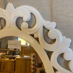 Barok Spiegel - white wash lijst - 90 x 70 cm - TTM Wonen, Www.ttmwonen.nl, Nieuw, Ophalen of Verzenden, Info@ttmwonen.nl