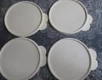 witte tupperware deksel 15 cm doorsnee, Ophalen of Verzenden, Zo goed als nieuw, Wit, Overige typen