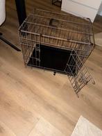 Honden bench taupe, Ophalen, Zo goed als nieuw, Minder dan 75 cm, Minder dan 65 cm