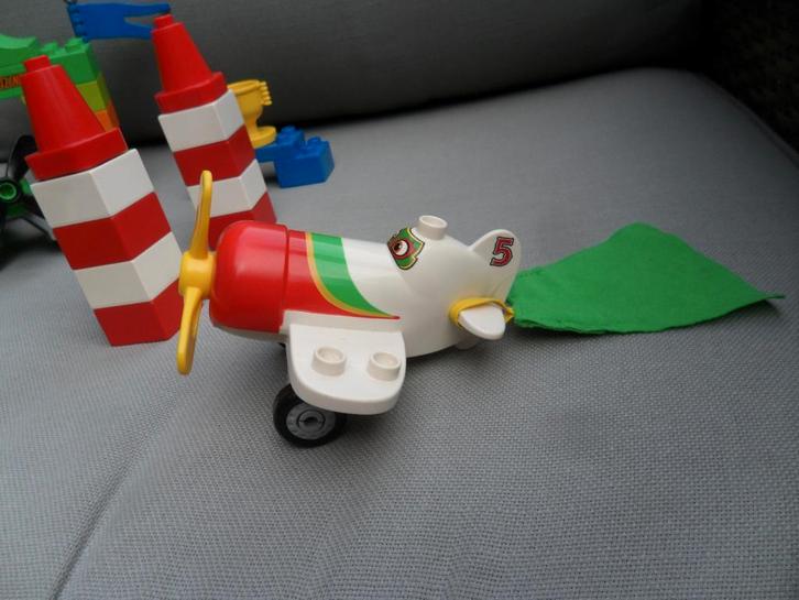 DUPLO Planes Ripslingers Luchtrace, Kinderen en Baby's, Speelgoed | Duplo en Lego, Zo goed als nieuw, Duplo, Complete set, Ophalen of Verzenden
