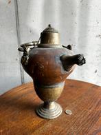 Antieke Tibetaanse/Nepalese pot – koper & messing, Antiek en Kunst, Antiek | Koper en Brons, Ophalen of Verzenden