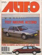 Autovisie 25 1985 : Toyota Celica 2.0 GT - Honda Accord EX, Gelezen, Algemeen, Ophalen of Verzenden, Autovisie