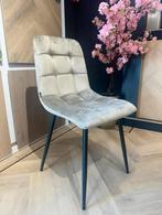 Leyna eet kamer stoelen - velvet stijlvol en comfortabels, Ophalen of Verzenden, Zo goed als nieuw
