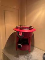 Vintage Rode Petroleumstel, Antiek en Kunst, Antiek | Emaille, Ophalen