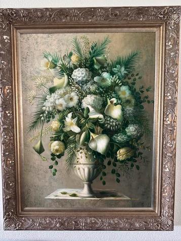 Prachtig handgeschilderd schilderij op doek beschikbaar voor biedingen
