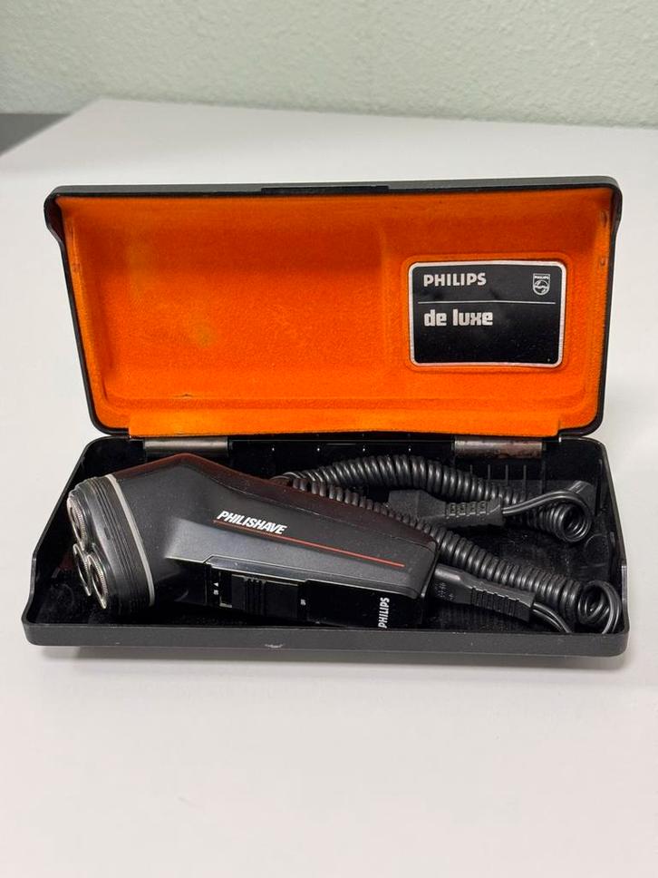 Vintage Philips HS-540 scheerapparaat scheermachine in case, Sieraden, Tassen en Uiterlijk, Uiterlijk | Haarverzorging, Zo goed als nieuw