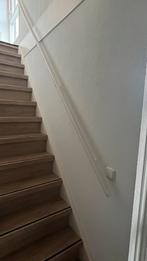 Trapleuning hout wit, Ophalen of Verzenden, Zo goed als nieuw, Trap, 2 tot 4 meter