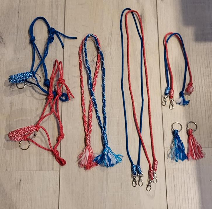 Hobbyhorse touwhalster 2 sets in diverse kleurencombinaties, Hobby en Vrije tijd, Overige Hobby en Vrije tijd, Nieuw, Ophalen of Verzenden