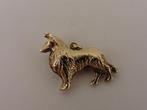 Gouden hanger collie                                    G100, Gebruikt, ., Ophalen of Verzenden, .