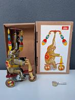 Blikken speelgoed,  olifant op fiets., Verzamelen, Ophalen of Verzenden