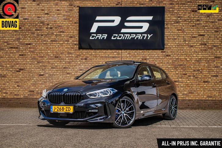 BMW 1-serie 118i EDE M Sport, NAP, Leder, Pano, Ambient, Auto's, BMW, Bedrijf, Te koop, 1-Serie, ABS, Airconditioning, Centrale vergrendeling