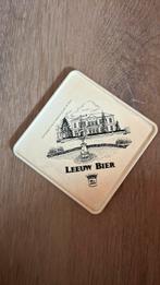 Vintage leeuw bier onderzetter, Verzamelen, Biermerken, Ophalen of Verzenden, Leeuw
