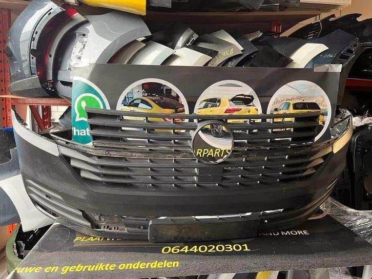 Bumper VW Transporter T6 origineel voorbumper, Auto-onderdelen, Carrosserie en Plaatwerk, Bumper, Voor, Gebruikt, Ophalen of Verzenden