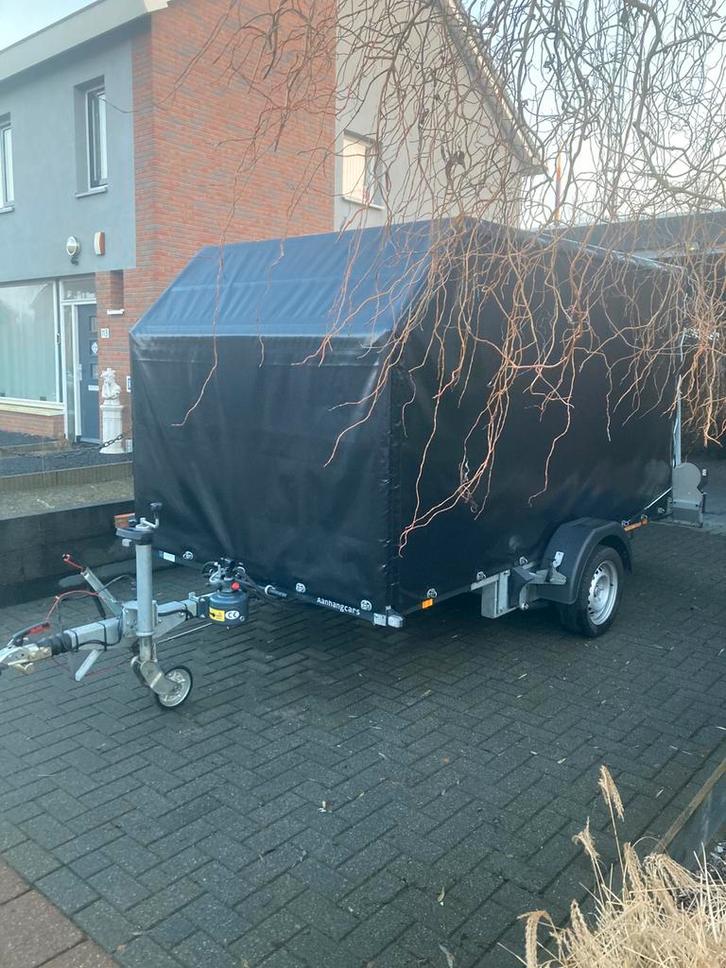 Unsinn verzinkbare motor aanhanger zgan, Auto diversen, Aanhangers en Bagagewagens, Zo goed als nieuw, Ophalen