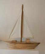 Houten zeilboot - decoratie Loods 5, Ophalen of Verzenden, Zo goed als nieuw