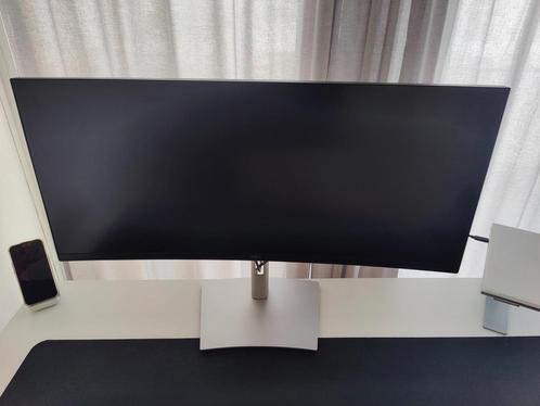 Dell ultra wide curved monitor (P3421W), Computers en Software, Monitoren, Gebruikt, HDMI, USB-C, Curved, Quad HD (2K), Ophalen