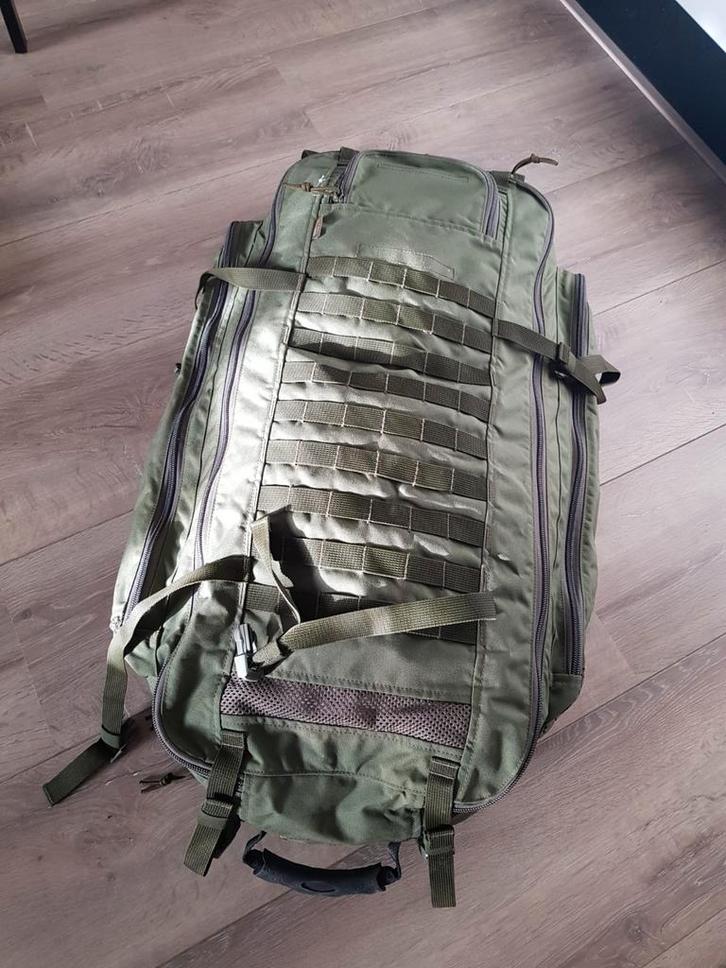 Als nieuw: Gróte degelijke defensie rugtas/rugzak! 80 liter., Verzamelen, Militaria | Algemeen, Landmacht, Overige typen, Nederland