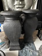 Betonnen Vazen - 62cm hoog, Ophalen, Steen, Gebruikt, 50 tot 75 cm