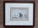 Ets / prent Het Huis te Loevestein 1636 A Rademaker, Antiek en Kunst, Ophalen