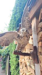 Opgezette Buizerd vleugels gespreid Taxidermie, Verzamelen, Dierenverzamelingen, Ophalen of Verzenden, Zo goed als nieuw, Vogel