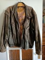Leren heren jack maat 56, Ophalen, Gedragen, Maat 56/58 (XL), Bruin