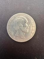 2 1/2 gulden 1858, Postzegels en Munten, Munten | Nederland, Ophalen of Verzenden, Koning Willem III, 2½ gulden