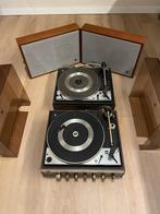 Dual Platenspeler Set - HS130 + CS12 + 2x CL31 speakers, Gebruikt, Pitch-regelaar, Ophalen of Verzenden, Platenspeler